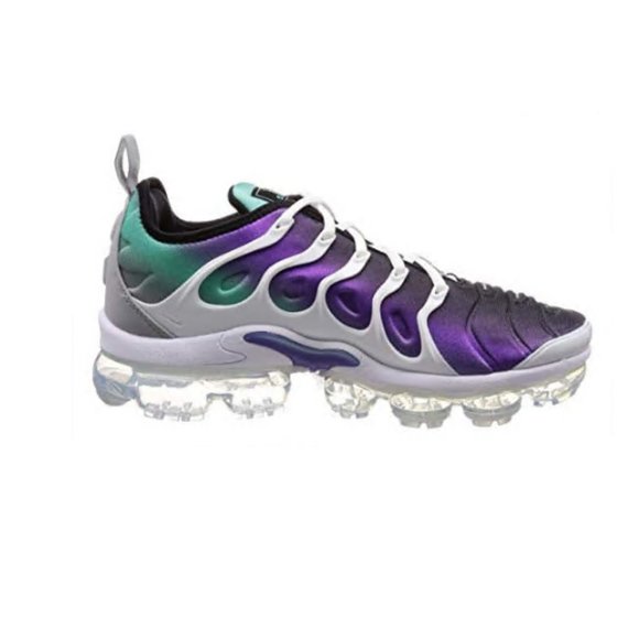 Nike Mens Air Vapormax Plus White/Purple Neoprene Size 10.5 - Picture 6 of 7